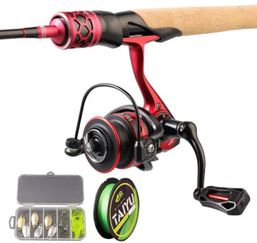Iron monkey 1.8m Rod and Reel Combo Plus Line and Lures
