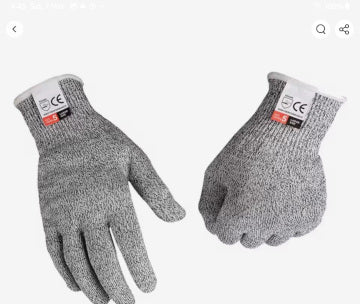 Level 5 Cut-Resistant Safety Gloves (1 Pairs - Large)