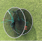 Round Heavy-Duty Collapsible Crab Pot (60cm × 30cm)