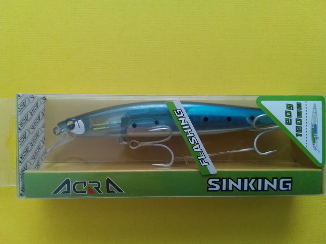 Sinking Hard Body Minnow Lure Pack – 120mm / 20g