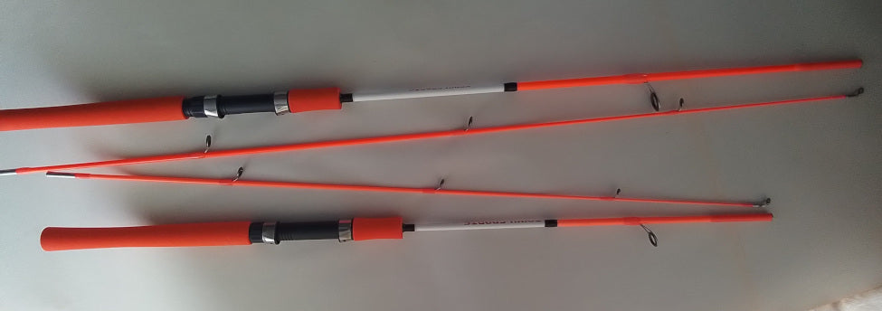 Fiberglass Fishing Rod 1.8m  (5–25g Lure Rating)