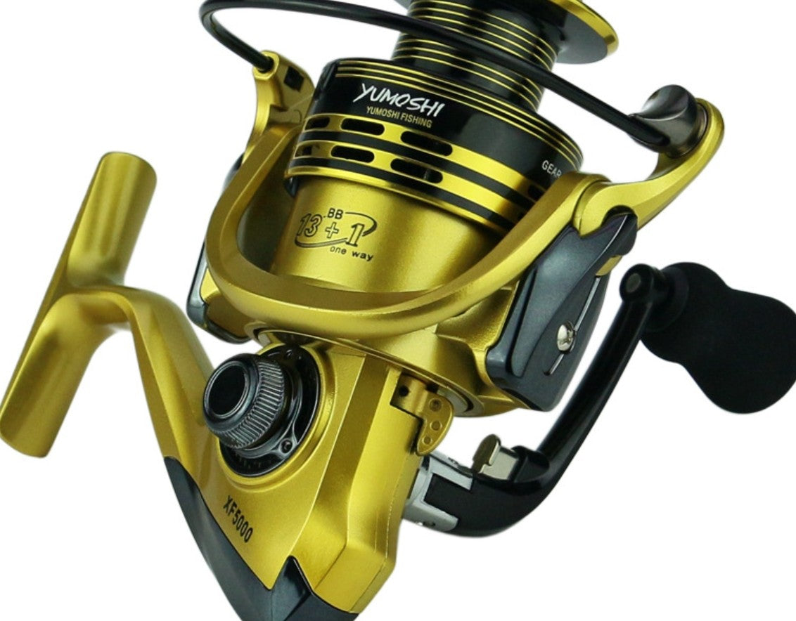 Yumoshi XF Fishing Reel - Close Up View