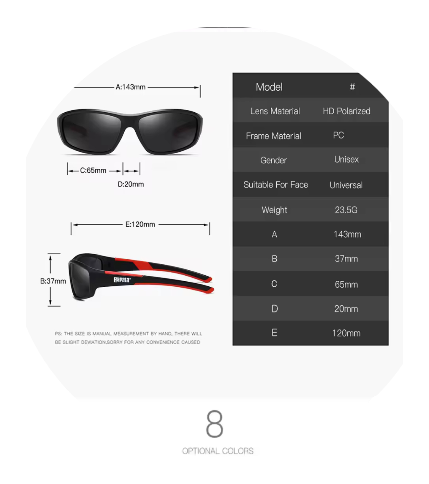 Rapala polarized sunglasses